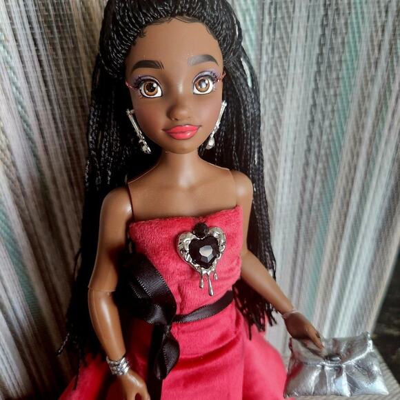 Custom Disney ily 4ever barbie doll dark skin braids styled for the Holi… - Picture 6 of 12
